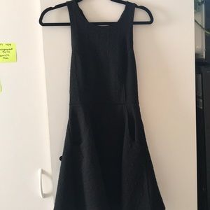 Silence & Noise cross back skater skirt dress